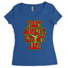 funny ferry mucking christmas, ideal gift or christmas present. Women's Triblend Scoop T-shirt