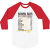 Scorpio Facts Zodiac 3/4 Sleeve Shirt