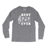Best Dad Ever Funny Music Note Long Sleeve Shirts