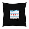 Chicago City Throw Pillow