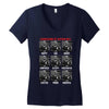 expressions of captain holt Women's V-Neck T-Shirt