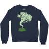 saw a ghost Crewneck Sweatshirt