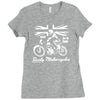 rusty motorcycles Ladies Fitted T-Shirt