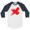 red x 3/4 Sleeve Shirt
