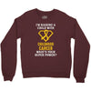 I'm Raising A Child With Childhood Cancer What's Your Super Power Crewneck Sweatshirt