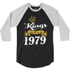 kings are born in 1979 3/4 Sleeve Shirt