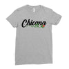 chicana with rose Ladies Fitted T-Shirt