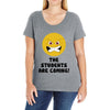 The Students Are Coming Ladies Curvy T-Shirt