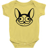cat character graphic Baby Onesie