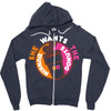 She Wants The D Dunkin Donuts Zipper Hoodie