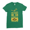 deformed jesus Ladies Fitted T-Shirt