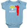 respect batle royal gaming Baby Bodysuit