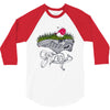 don't step on the grass 3/4 Sleeve Shirt