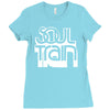 soul train motown gladys knight marvin gaye Ladies Fitted T-Shirt