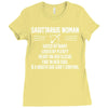 Sagittarius Woman Ladies Fitted T-Shirt