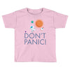 spacex don't panic in space Toddler T-shirt