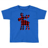 lumberjack reindeer Toddler T-shirt