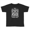 love camping!!! Toddler T-shirt