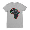 african black panther Ladies Fitted T-Shirt