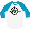 gun logo 3/4 Sleeve Shirt