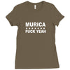 Murica Ladies Fitted T-Shirt