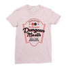 Welcome To My Table Dungeon Master Ladies Fitted T-Shirt