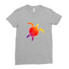 Sea Turtle Ladies Fitted T-Shirt