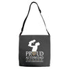 proud Autism dad Adjustable Strap Totes