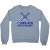 I Survived Foot Surgery Crewneck Sweatshirt