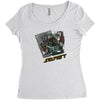 selfett Women's Triblend Scoop T-shirt