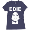 edie sedgwick retro Ladies Fitted T-Shirt