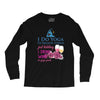yoga and wine Long Sleeve Shirts