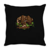 bigfoot of endor Throw Pillow
