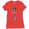 zombie girl Ladies Fitted T-Shirt