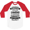 Super Cool Granddad Of A Freaking Awesome Granddaughter 3/4 Sleeve Shirt