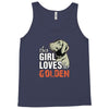 This Girl Loves Her Golden Tank Top