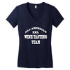 mine tasting team Women's V-Neck T-Shirt