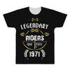 legendary riders are born in 1971 All Over Men's T-shirt