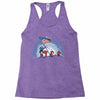 raising the flag Racerback Tank