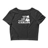 not at the table carlos hangover Crop Top