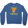 will plie for pizza Crewneck Sweatshirt