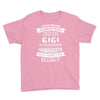 Super Cool Gigi Of A Freaking Awesome Granddaughter Youth Tee