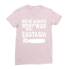 war with east asia Ladies Fitted T-Shirt