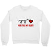 you stole my heart (2) Crewneck Sweatshirt