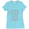 nurse knows whats going on Ladies Fitted T-Shirt