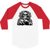 evil skull humor 3/4 Sleeve Shirt