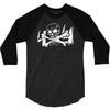 4x4 truck cross bone skull 3/4 Sleeve Shirt