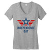 independence day Women's V-Neck T-Shirt