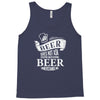 beer does not ask questions Tank Top