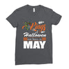 Halloween Kings Are Born In May Ladies Fitted T-Shirt